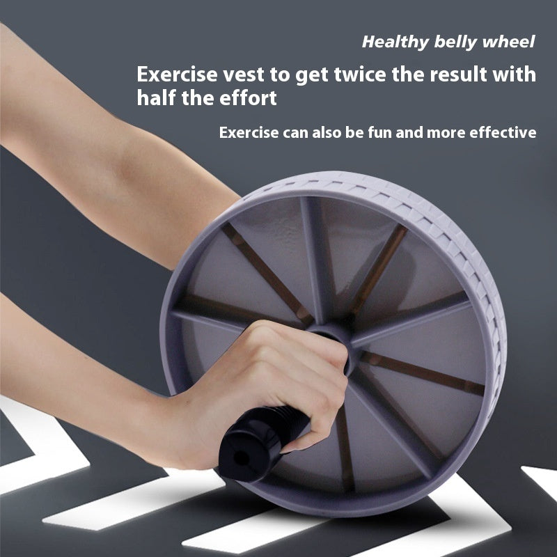 Train Smart – Silent Ab Roller for Core & Arms