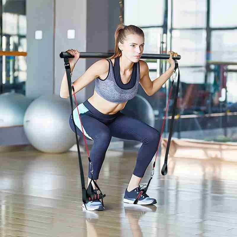 Your Home Gym Hero – Resistance Bar & Bands Combo