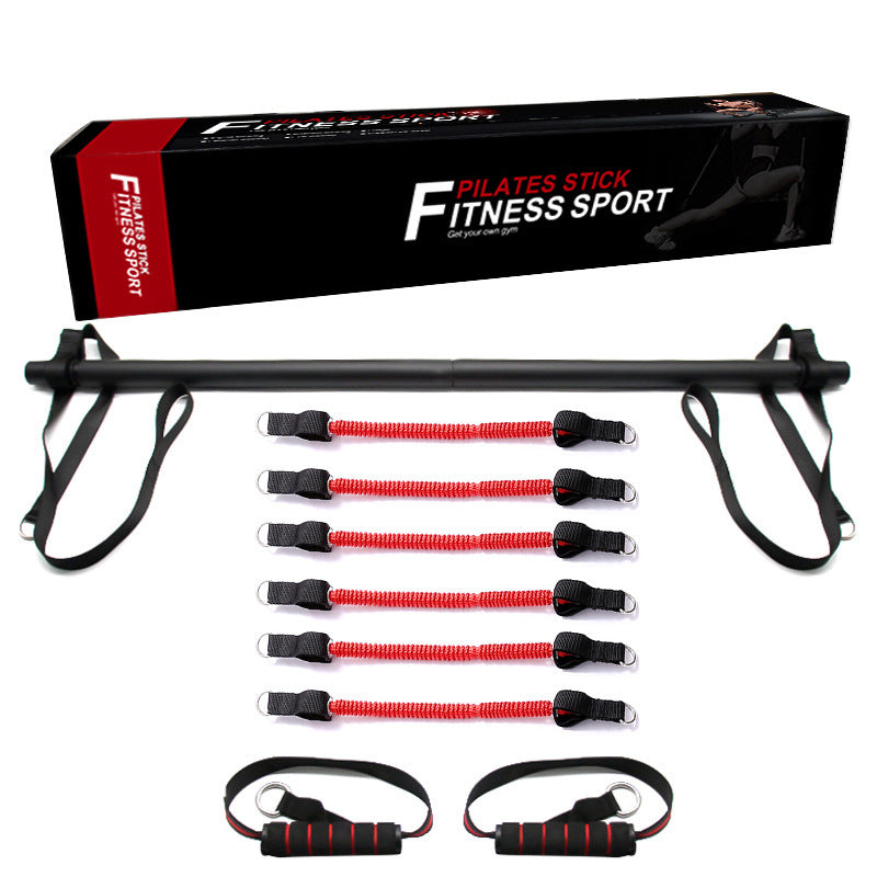 Your Home Gym Hero – Resistance Bar & Bands Combo