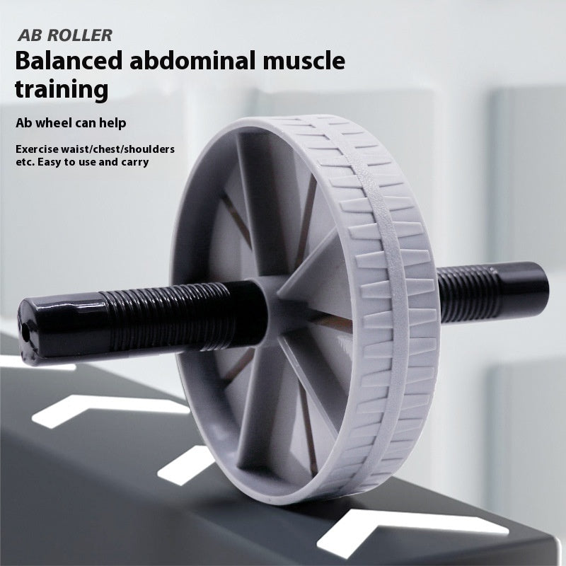Train Smart – Silent Ab Roller for Core & Arms